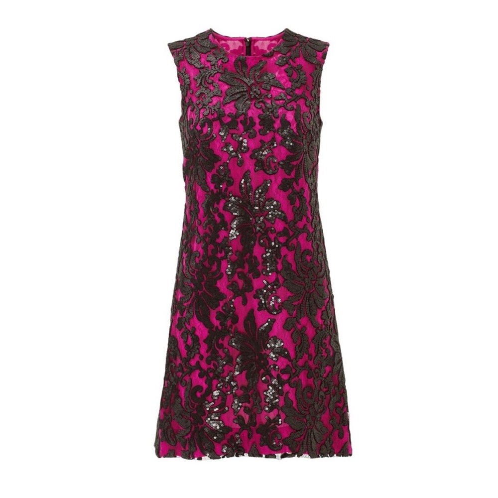 Diane von Furstenberg Pink Kaleb Shift Dress 12